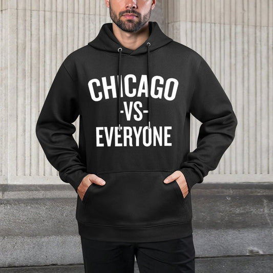 Chicago Vs Everyone T-shirt Halloween Christmas Funny Cool H Pilling-Resistant Hoodie