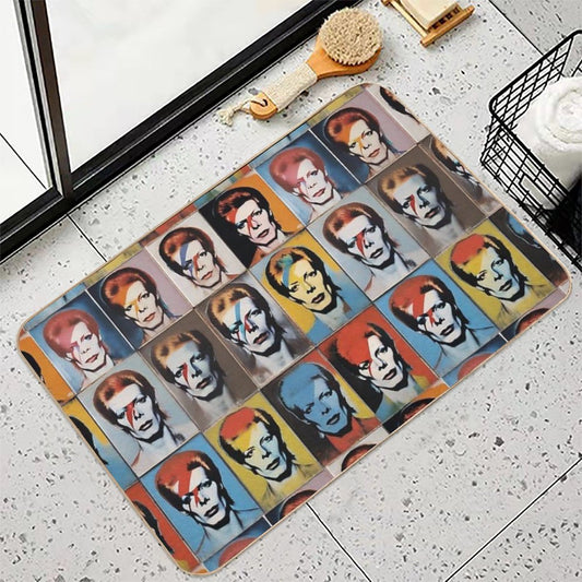 Warhol Bowie Bath Mat
