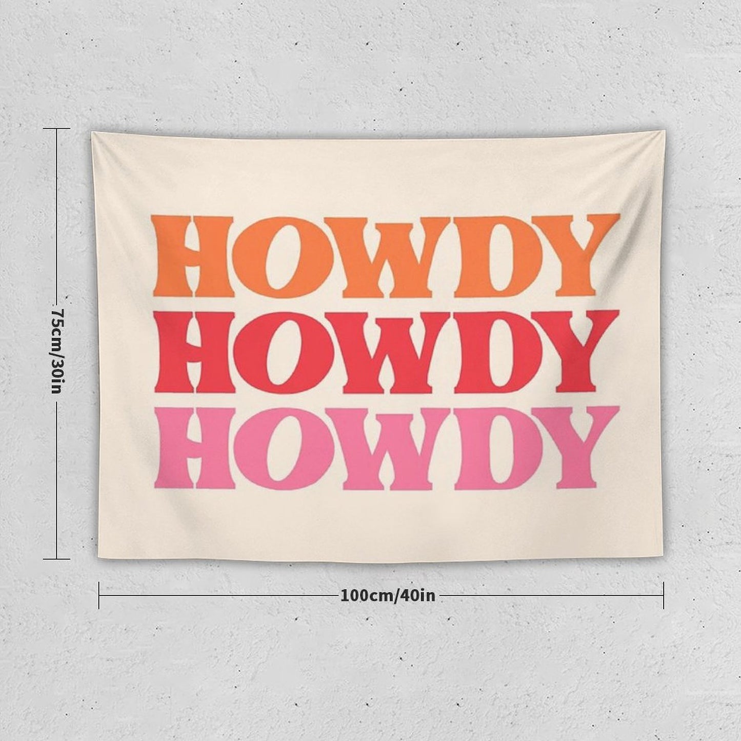 Howdy Tapestry