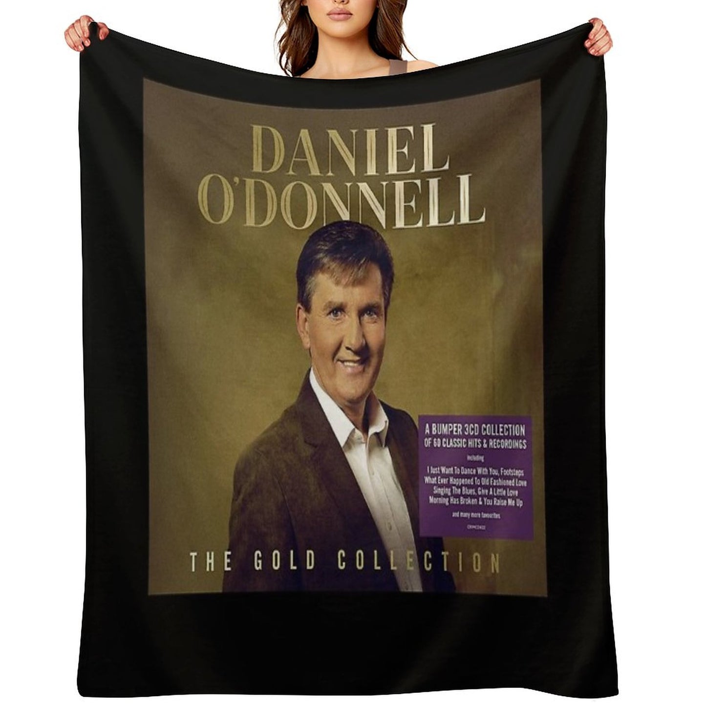 Daniel O'Donnell Gold Collection Throw Blanket