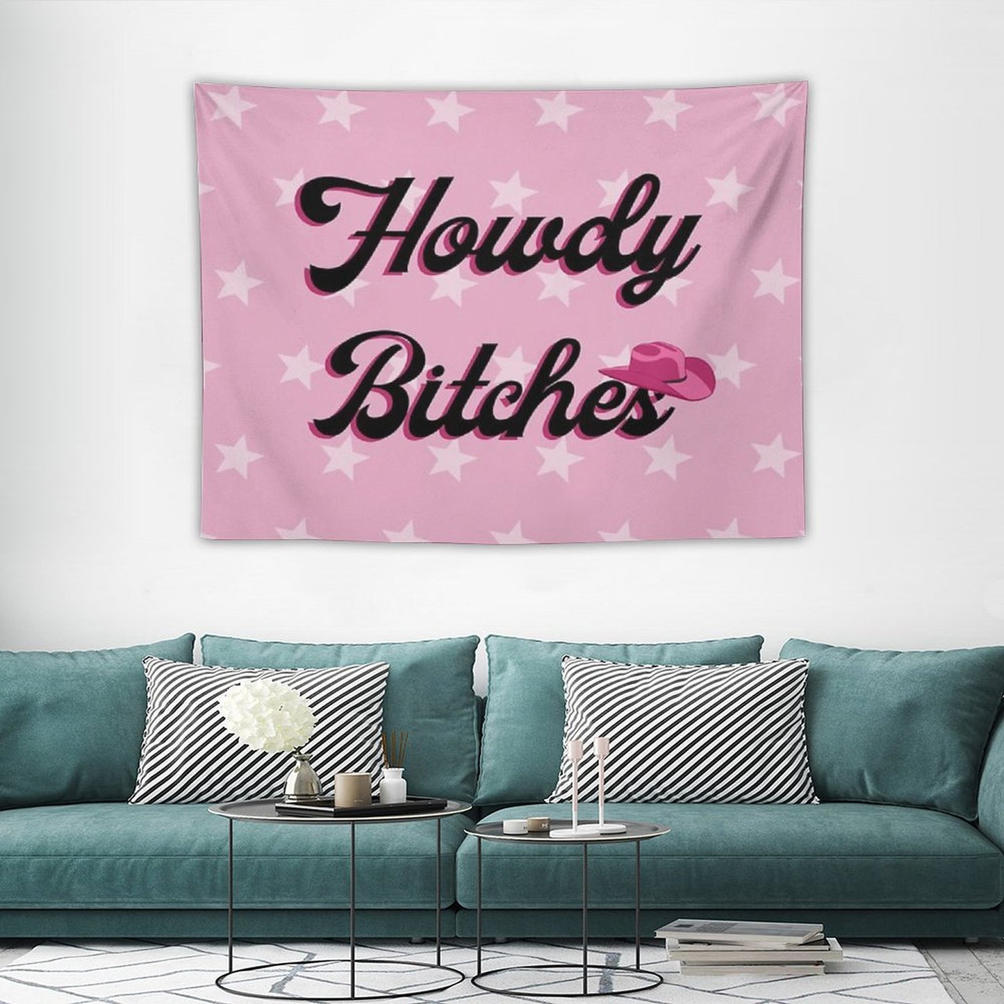 Howdy Bitches Tapestry