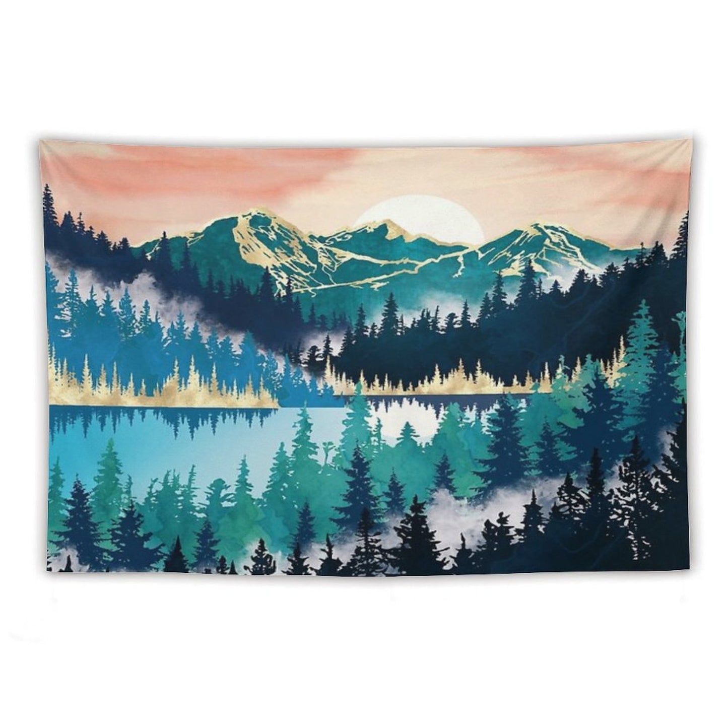 Lake Mist Tapestry