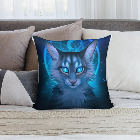 Warriors Jayfeather Soft Decorative Cover Throw Pillow