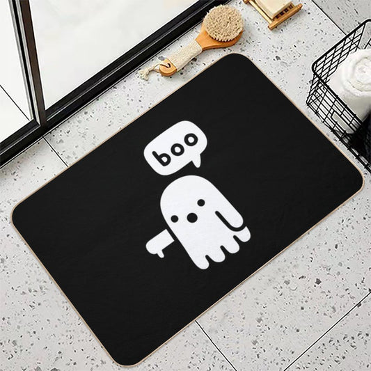 Ghost Of Disapproval Bath Mat