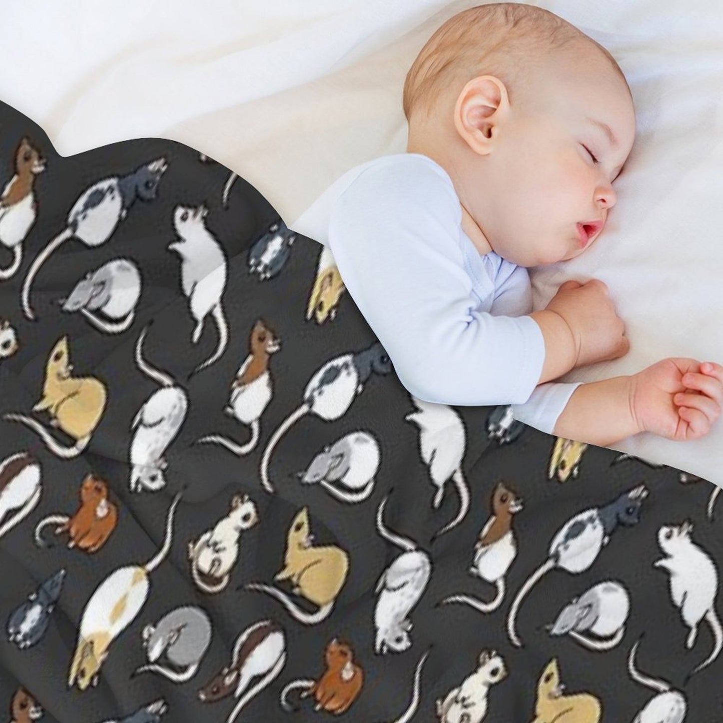 Rats Throw Blanket