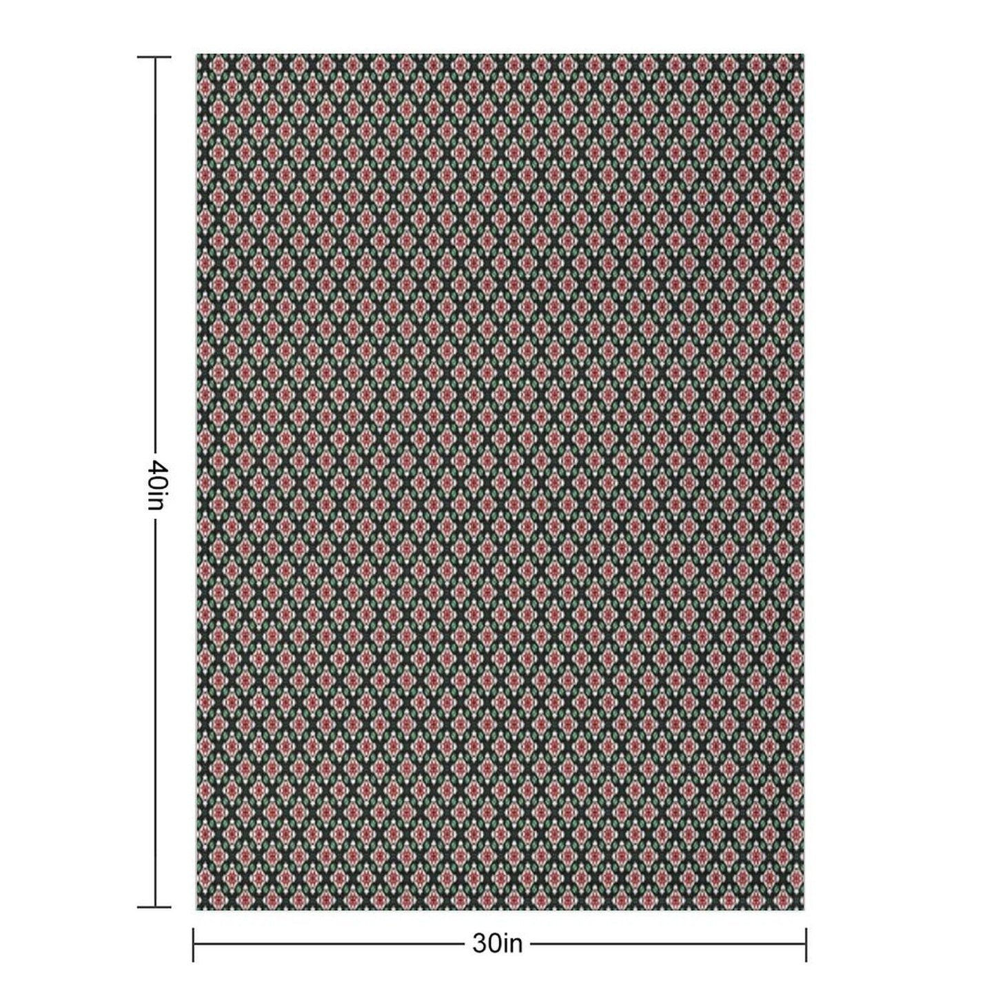 Earth Tones Wild Tiered Diamonds Throw Blanket