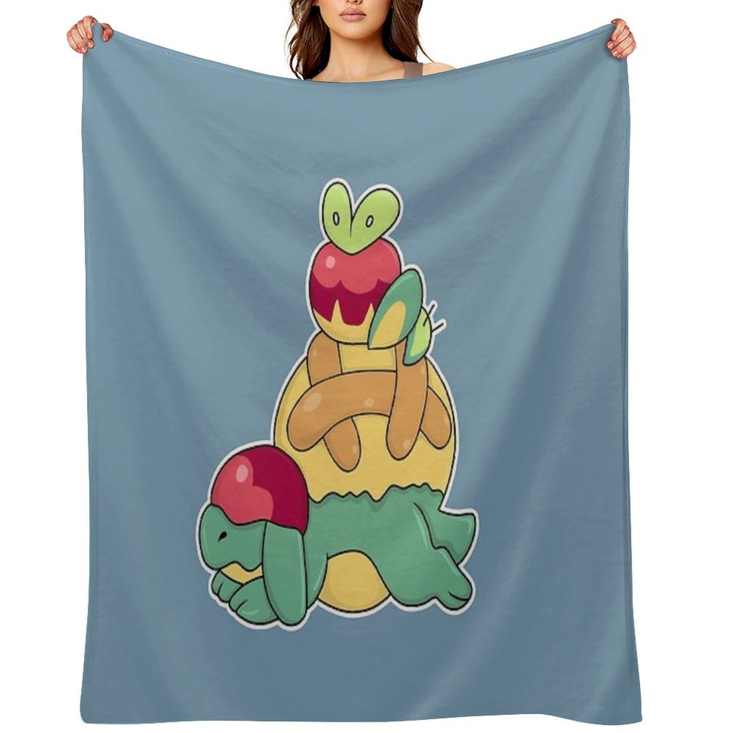 Appletun And Applin Throw Blanket
