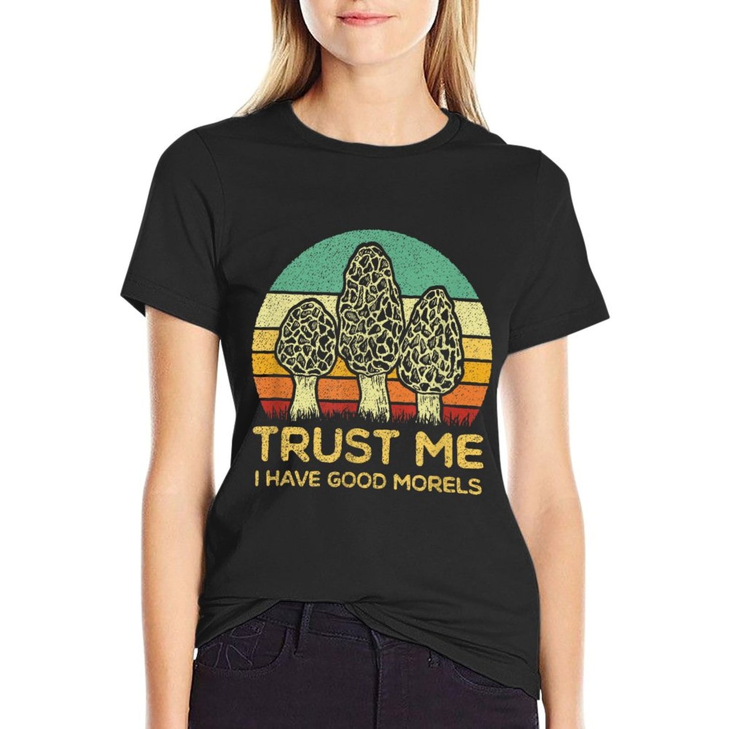 Morel Mushroom Funny Foraging Morels Hunters T-Shirt