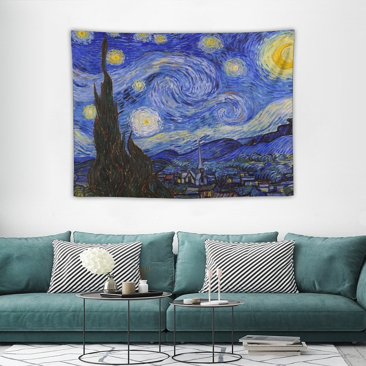 The Starry Night by Vincent Van Gogh Tapestry