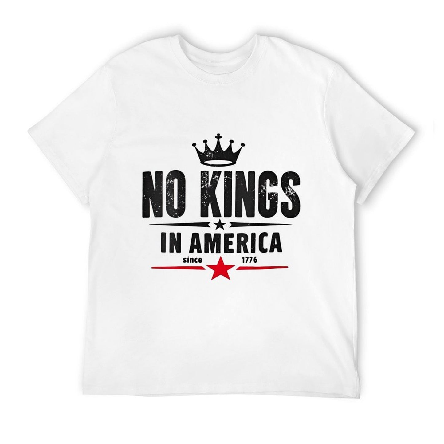 Womens No Kings In America Since 1776 Durable T-Shirt