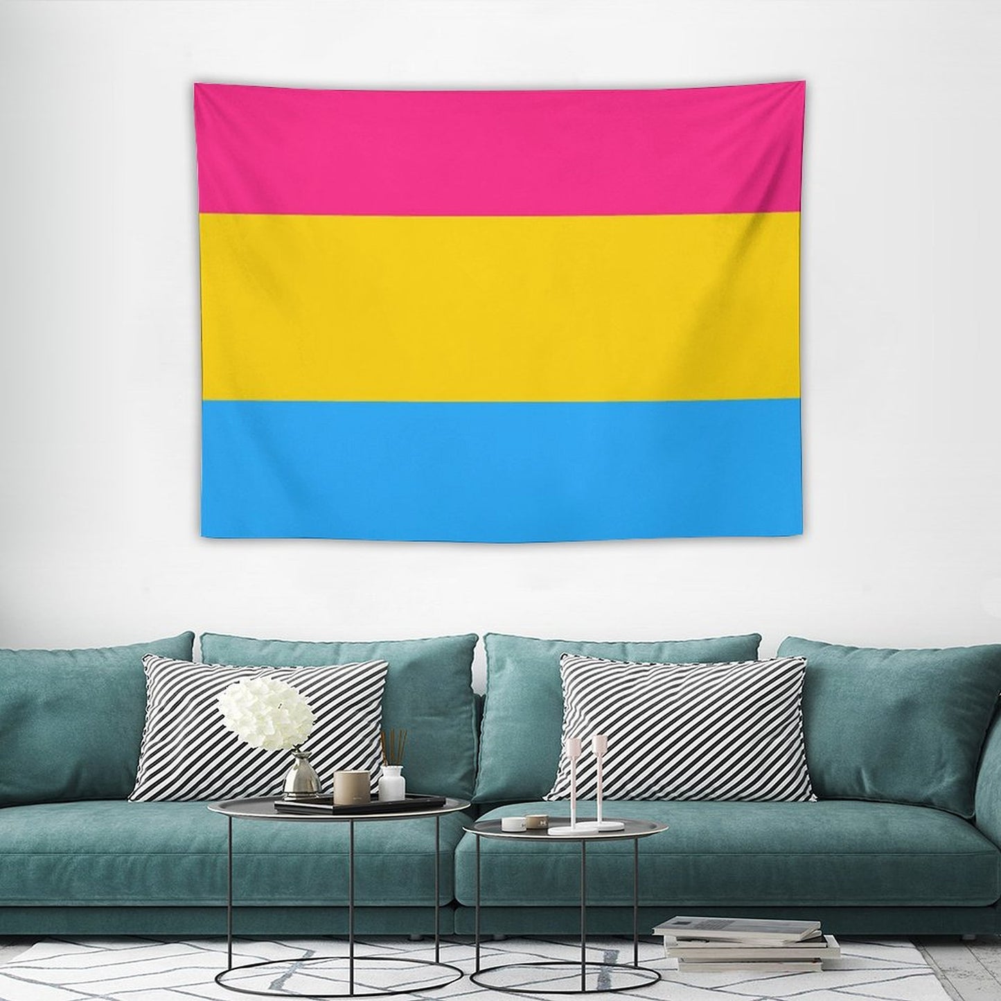 Pansexual Flag Tapestry
