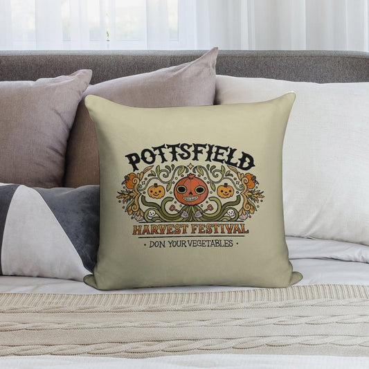 Pottsfield Harvest Festival Soft Ultra-Soft Texture Throw Pillow