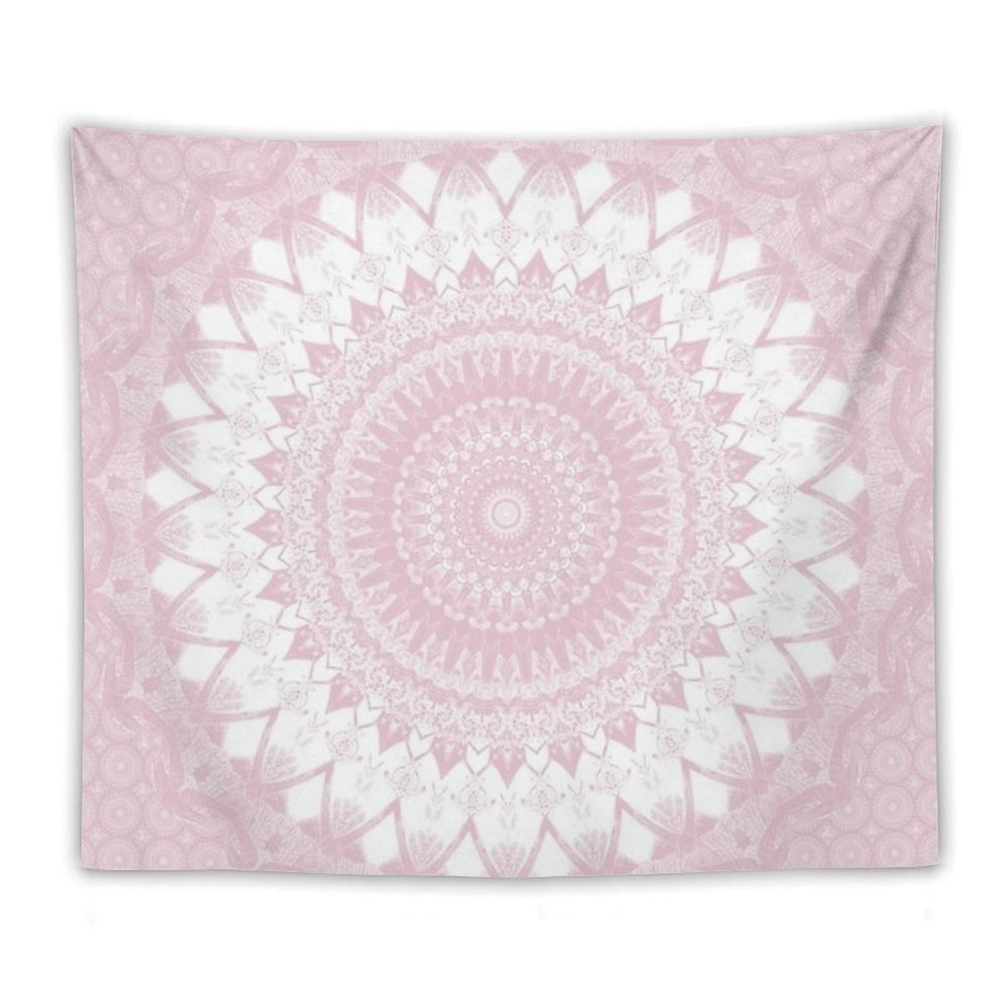 Boho Pink Mandala Tapestry