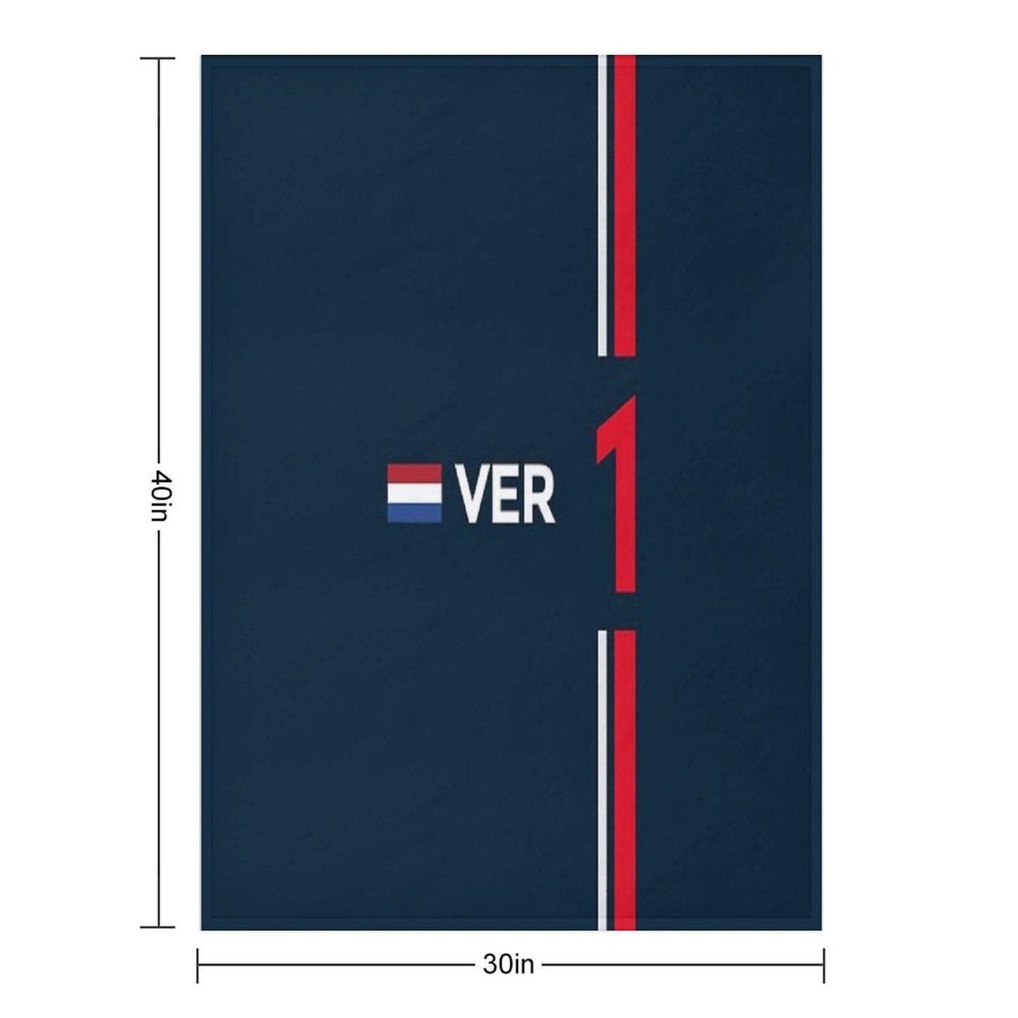F1 2022 - #1 Verstappen Throw Blanket