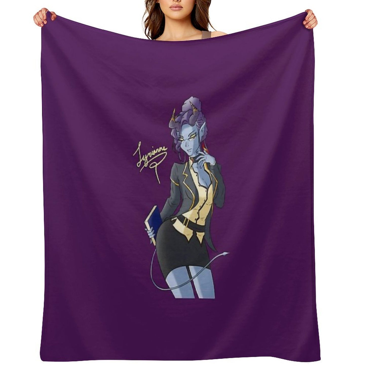 Lyrianne Throw Blanket