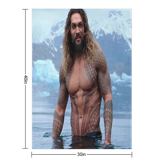 Jason Momoa Throw Blanket