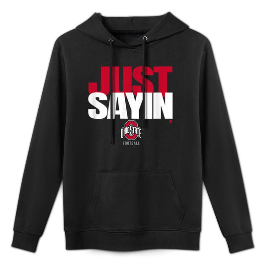 Julian Sayin - Just Sayin (Black) - Ohio State Football Easy Care Hoodie