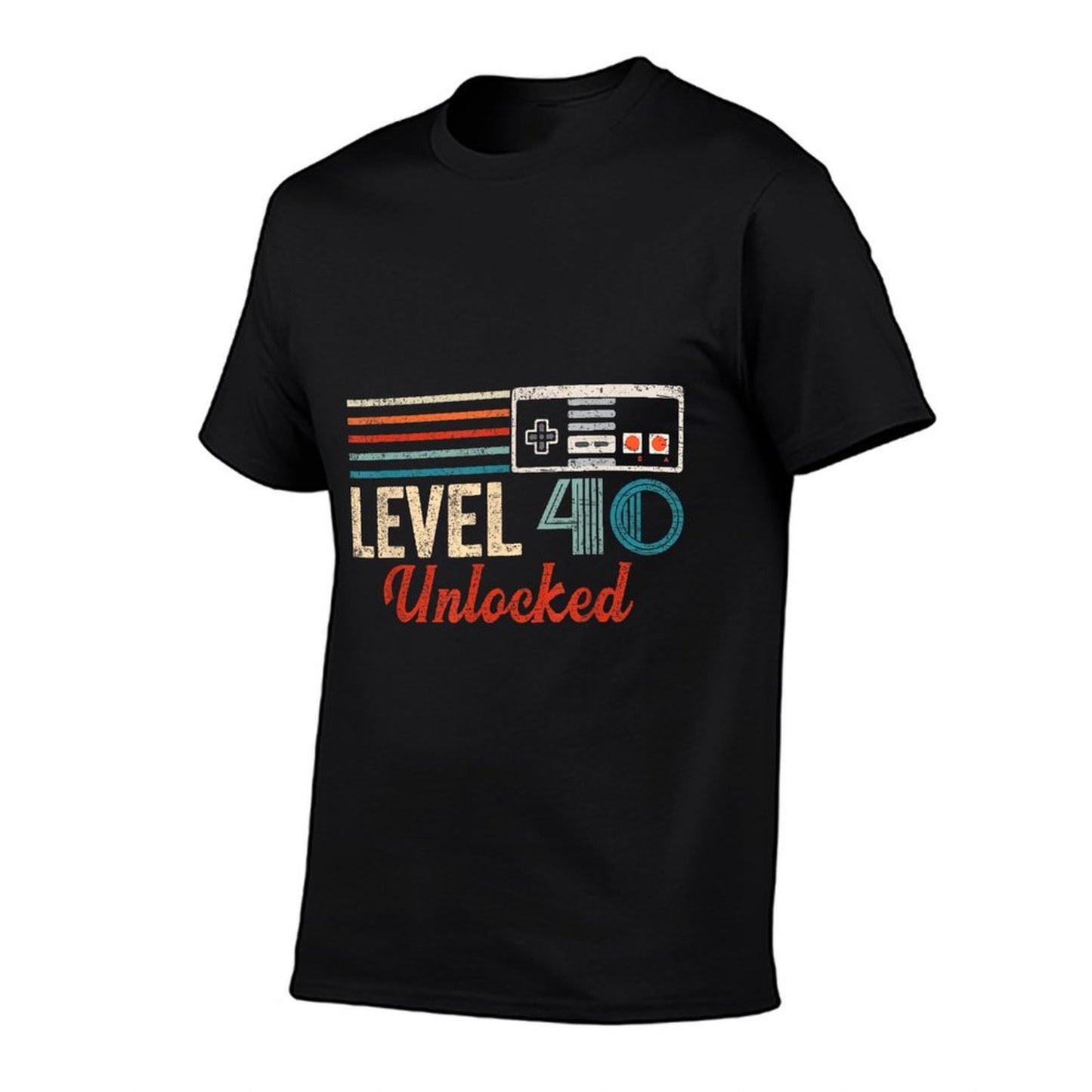 Unlocked Level 40 Birthday Boy Video Game Controller T-Shirt