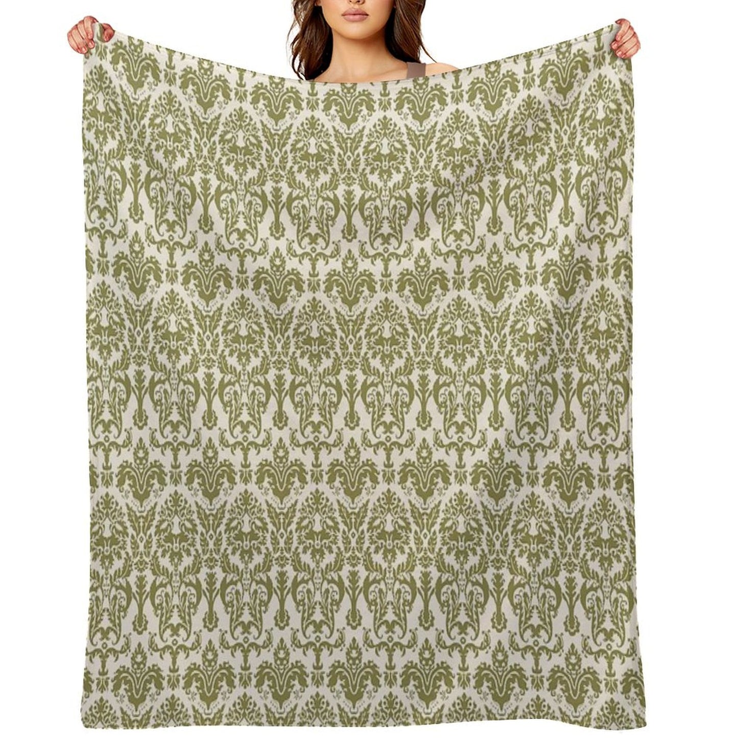 The Von Trapp Curtains (As Seen on Screen) Throw Blanket