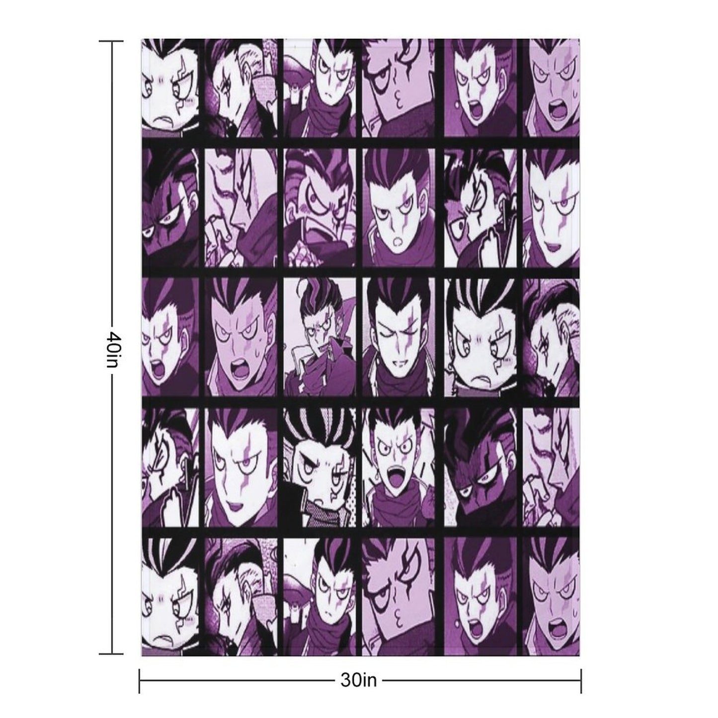 Gundham Manga Collection (Colored) Throw Blanket