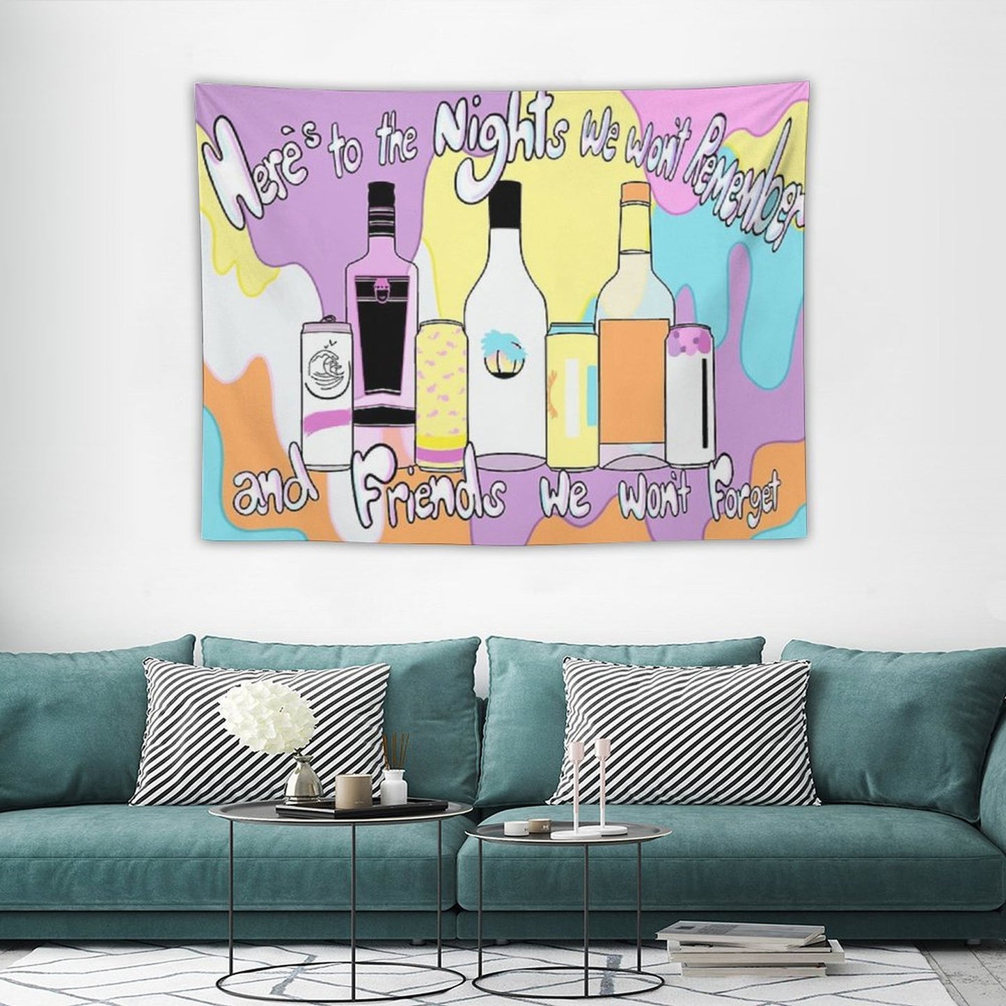 Nights We Won’t Remember And Friends We Won’t Forget Tapestry