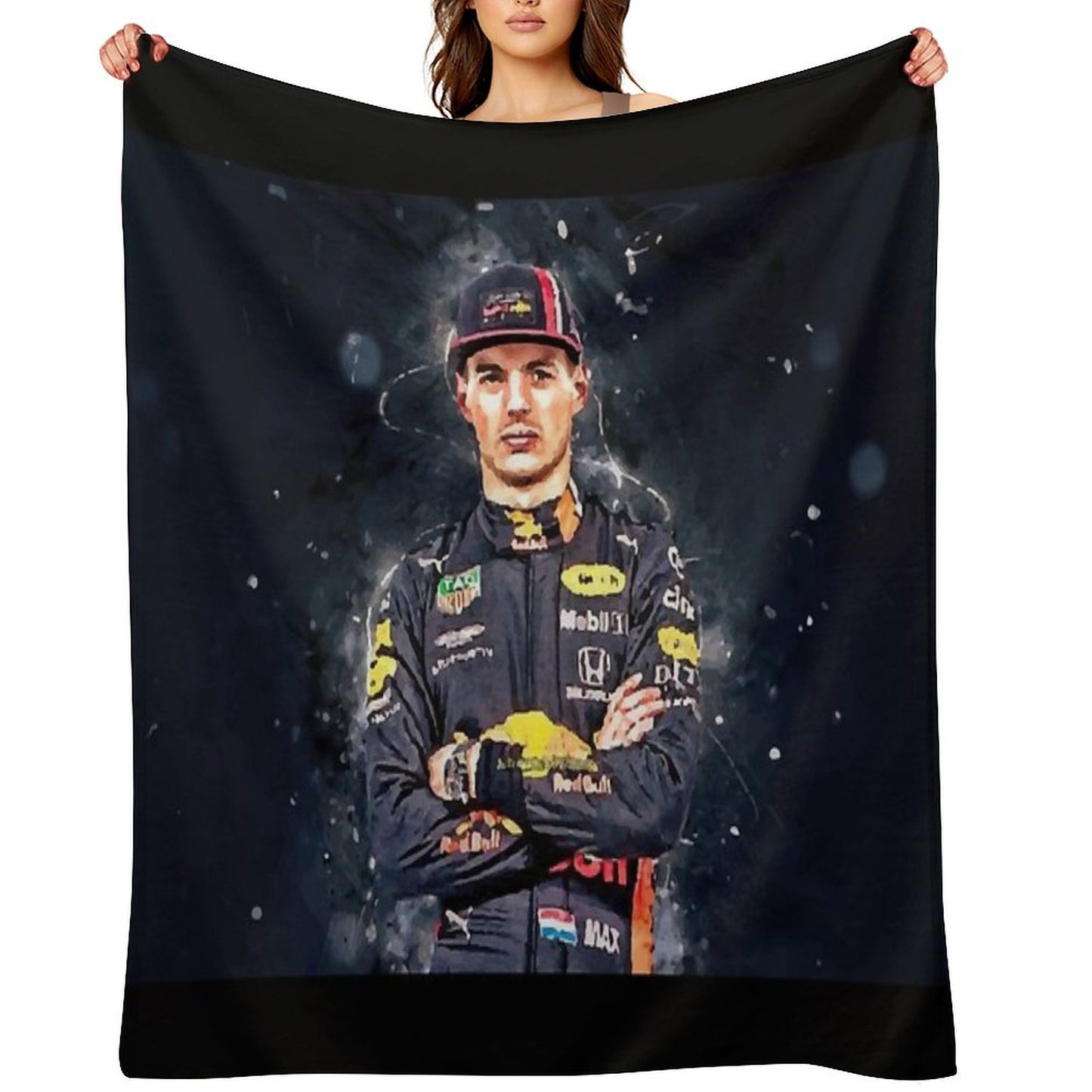 Max Verstappen Throw Blanket