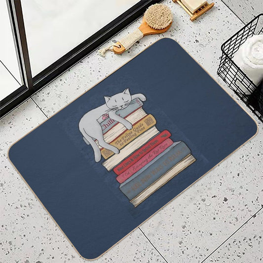 How to Chill Like A Cat Bath Mat