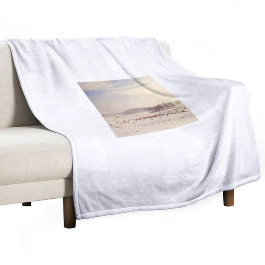 Snowy Valley Throw Blanket