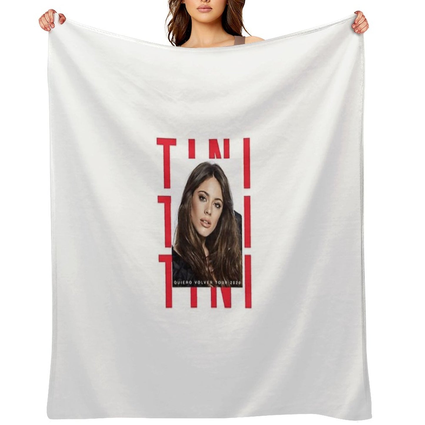 Tini - Quiero Volver Tour Merch Throw Blanket