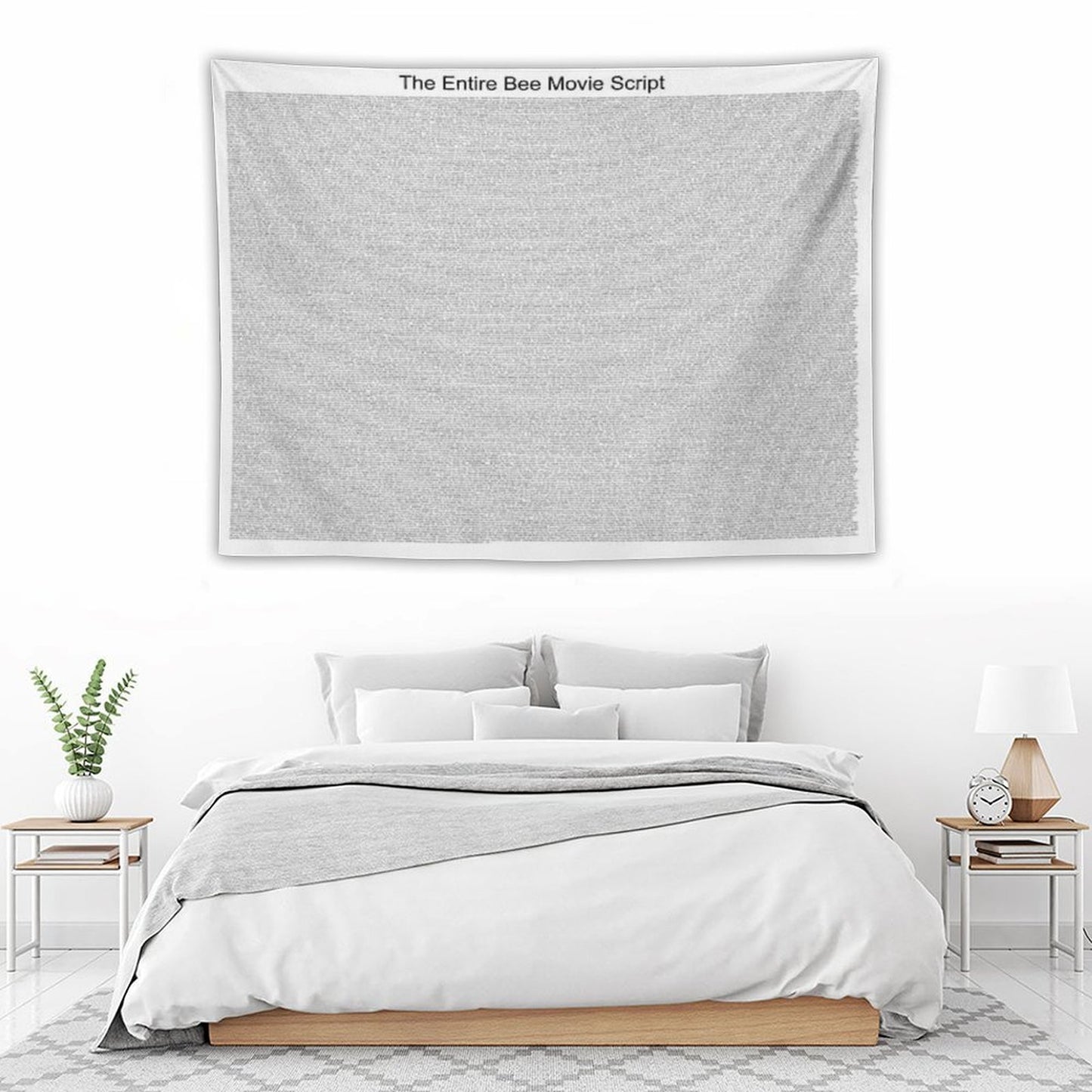 The Entire Bee Movie Script Tapestry