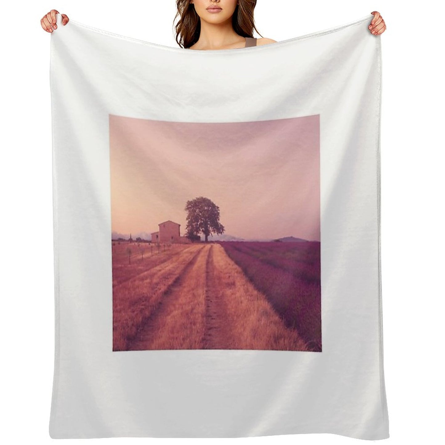 Provence Morning Light Throw Blanket