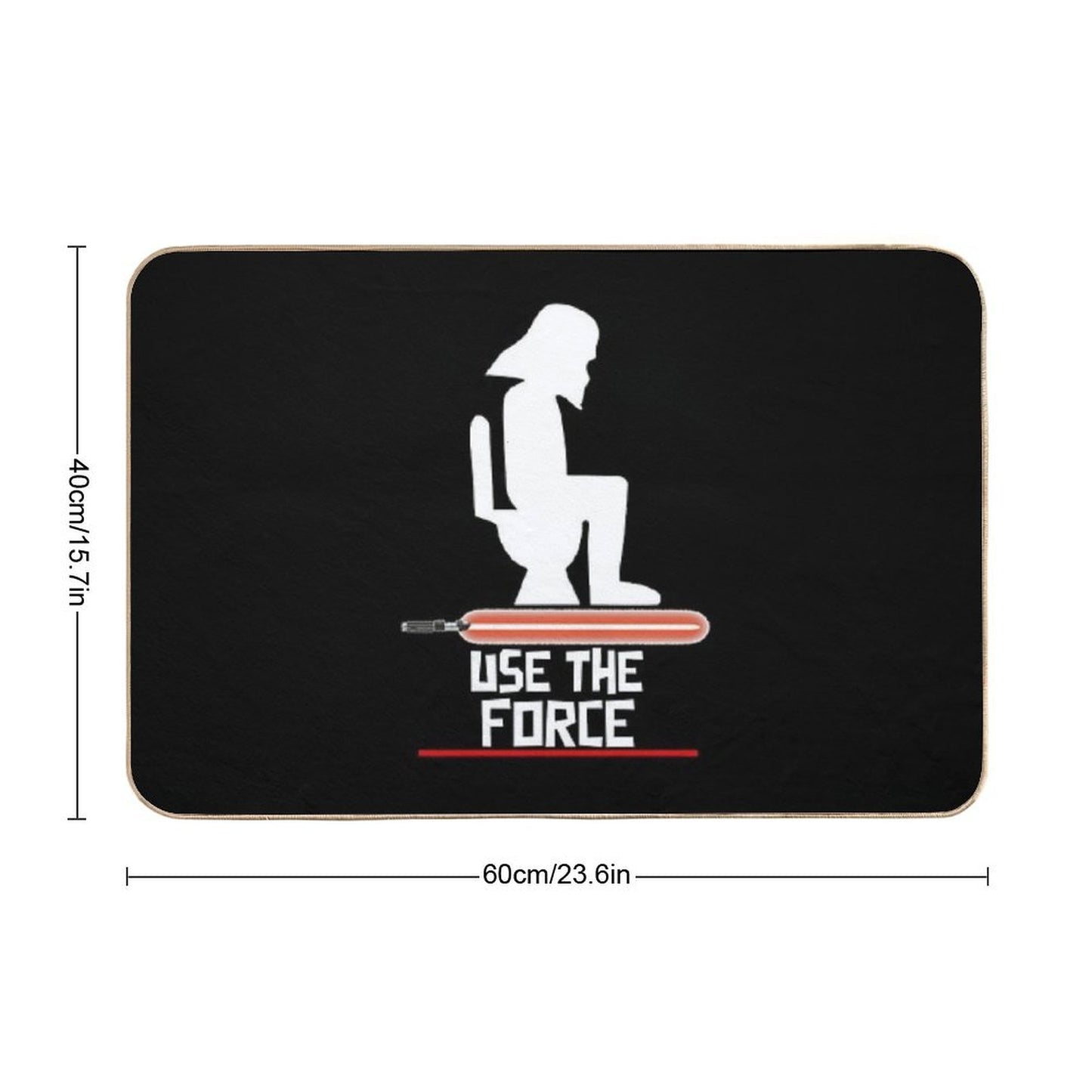 Use The Force Bath Mat
