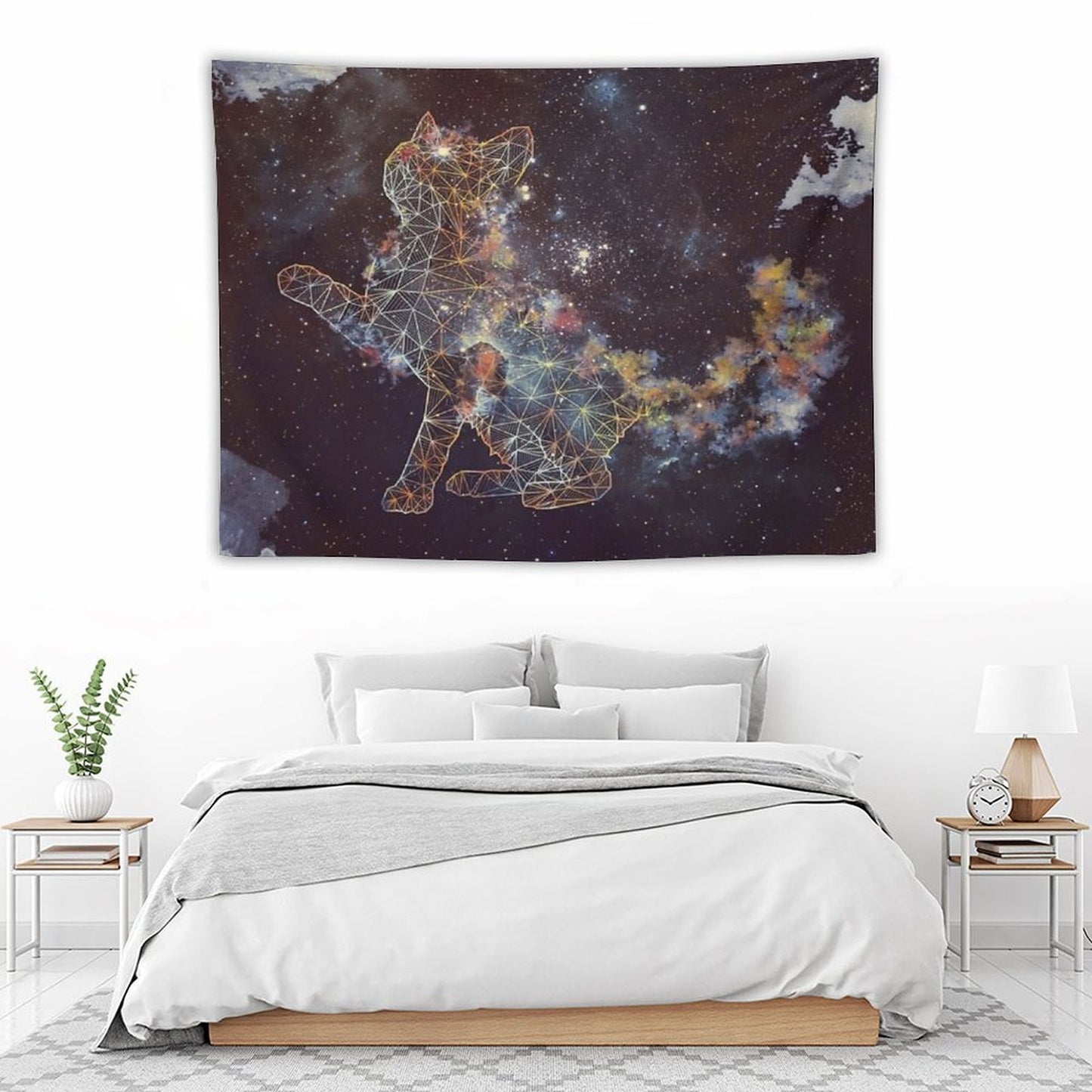 Celestial Cat Tapestry