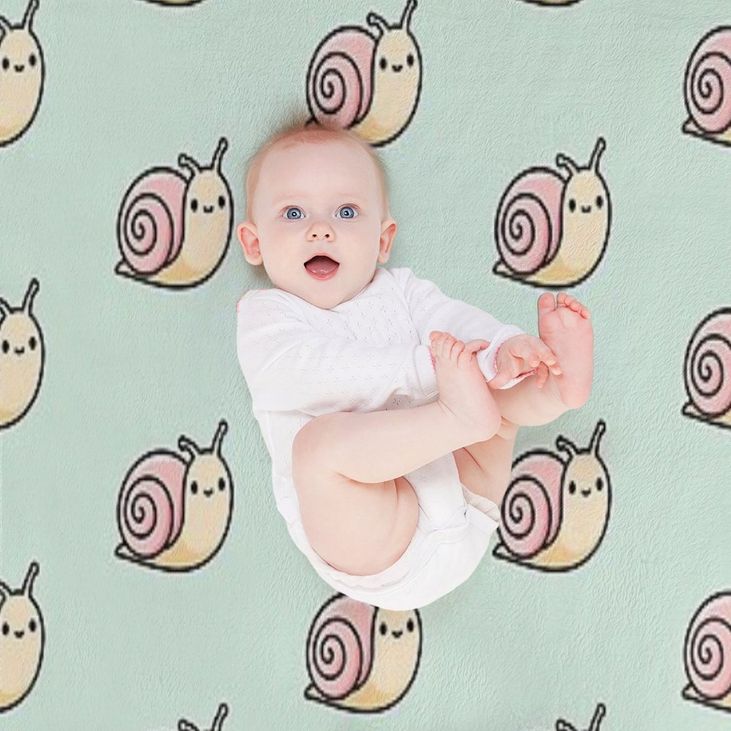 Snail Throw Blanket