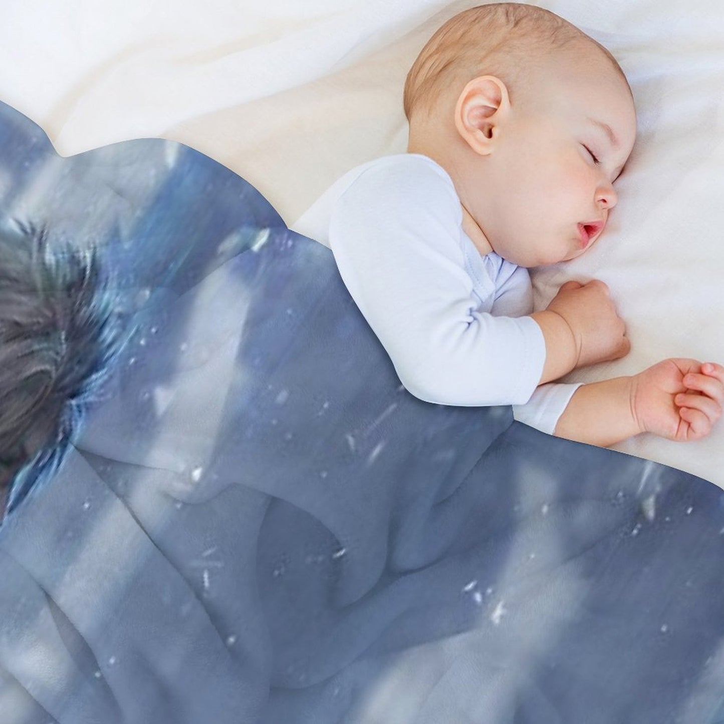 Final Fantasy 7 Cloud And Tifa Throw Blanket