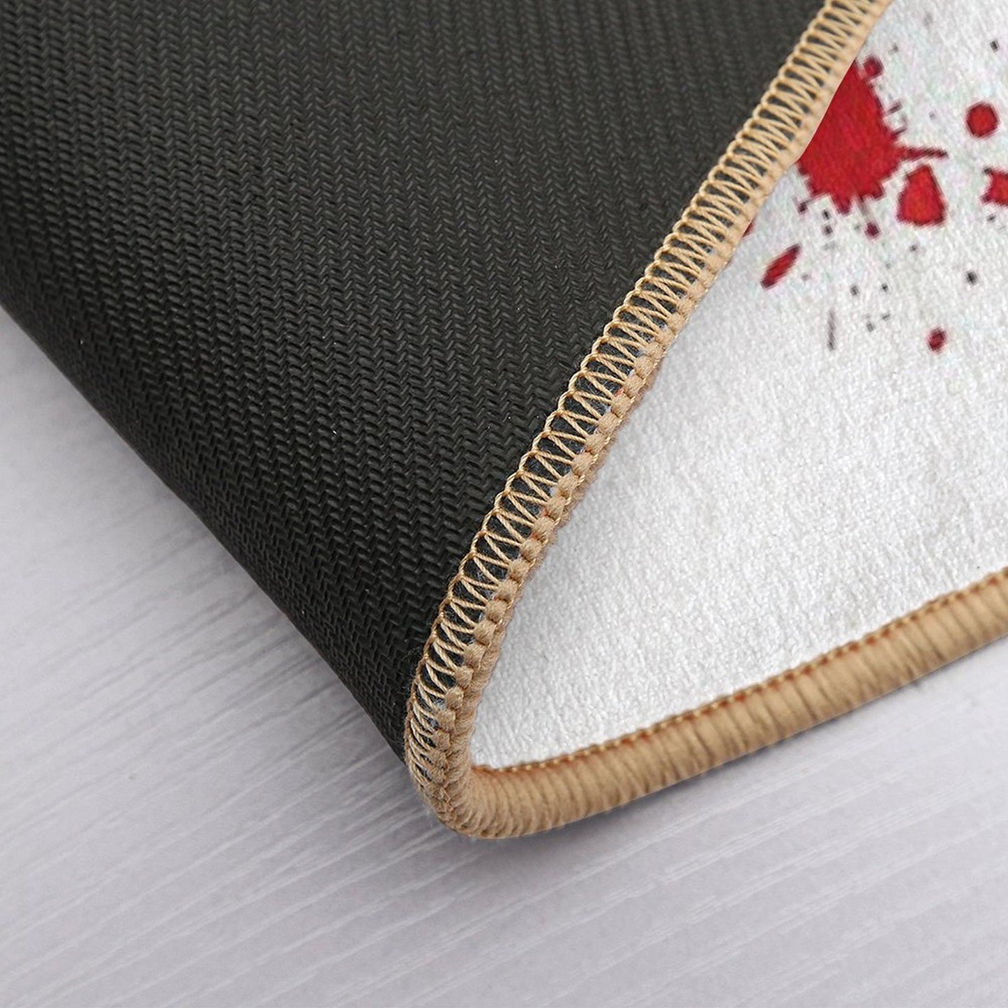 Bloody Footprints Bath Mat