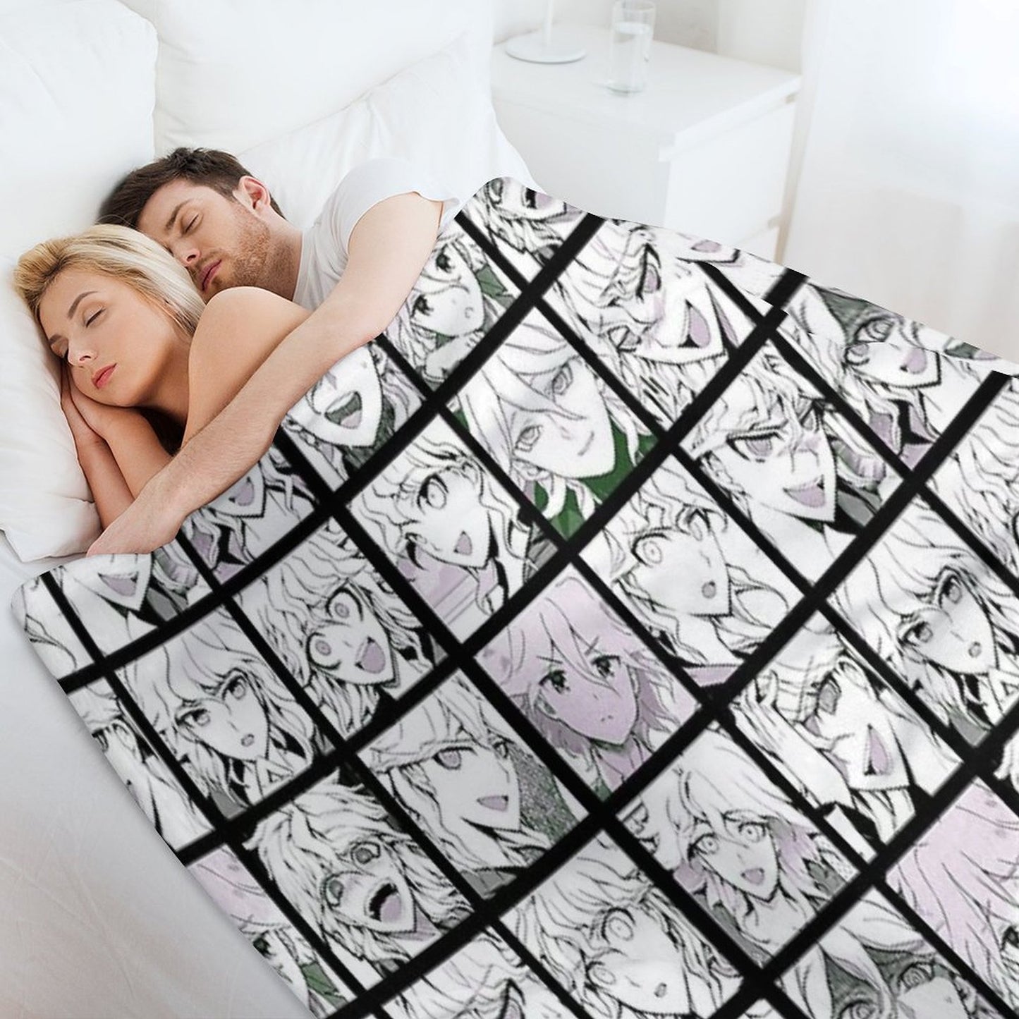 Nagito Manga Collection (Colored) Throw Blanket