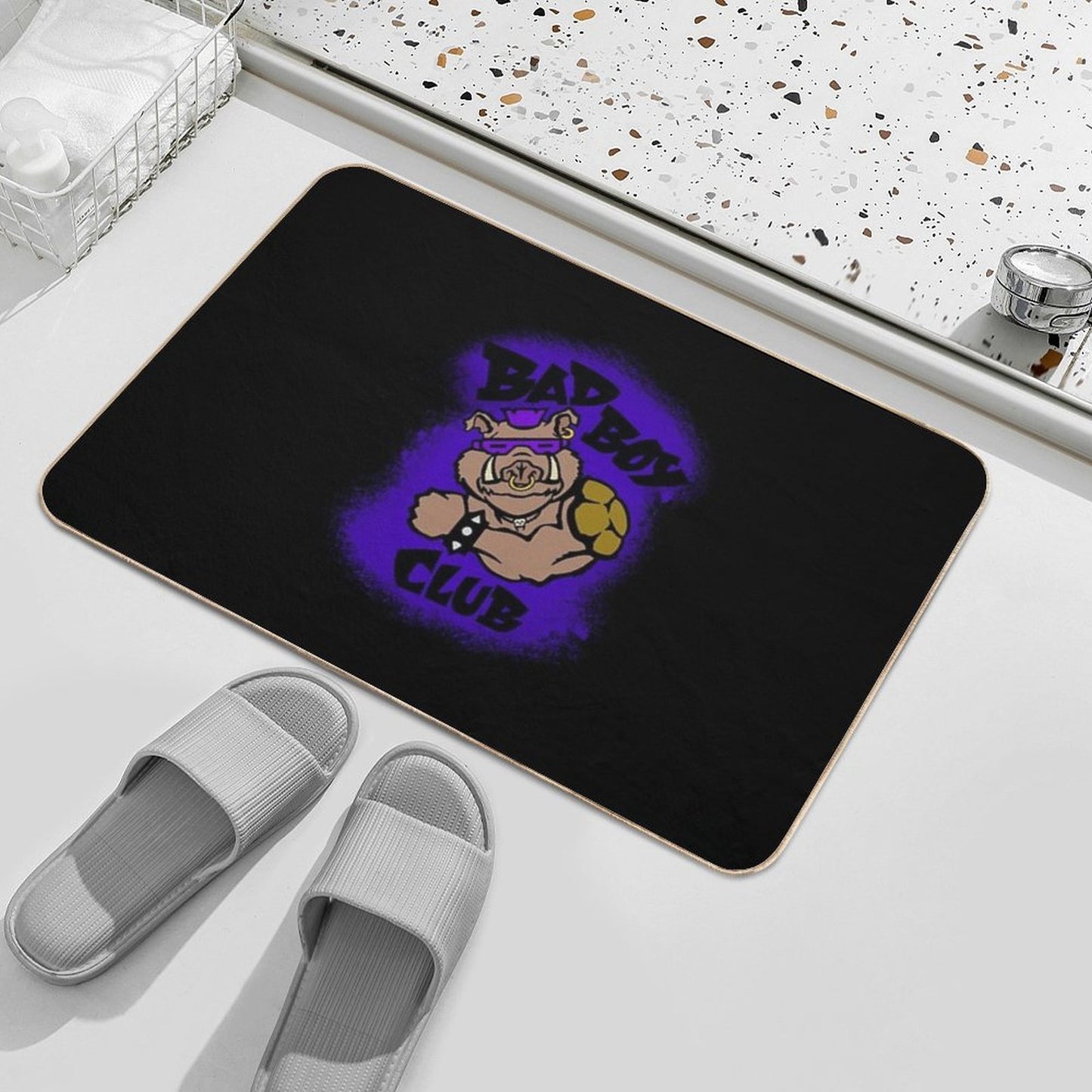Bad Boy Bebop Pet-Safe Bath Mat