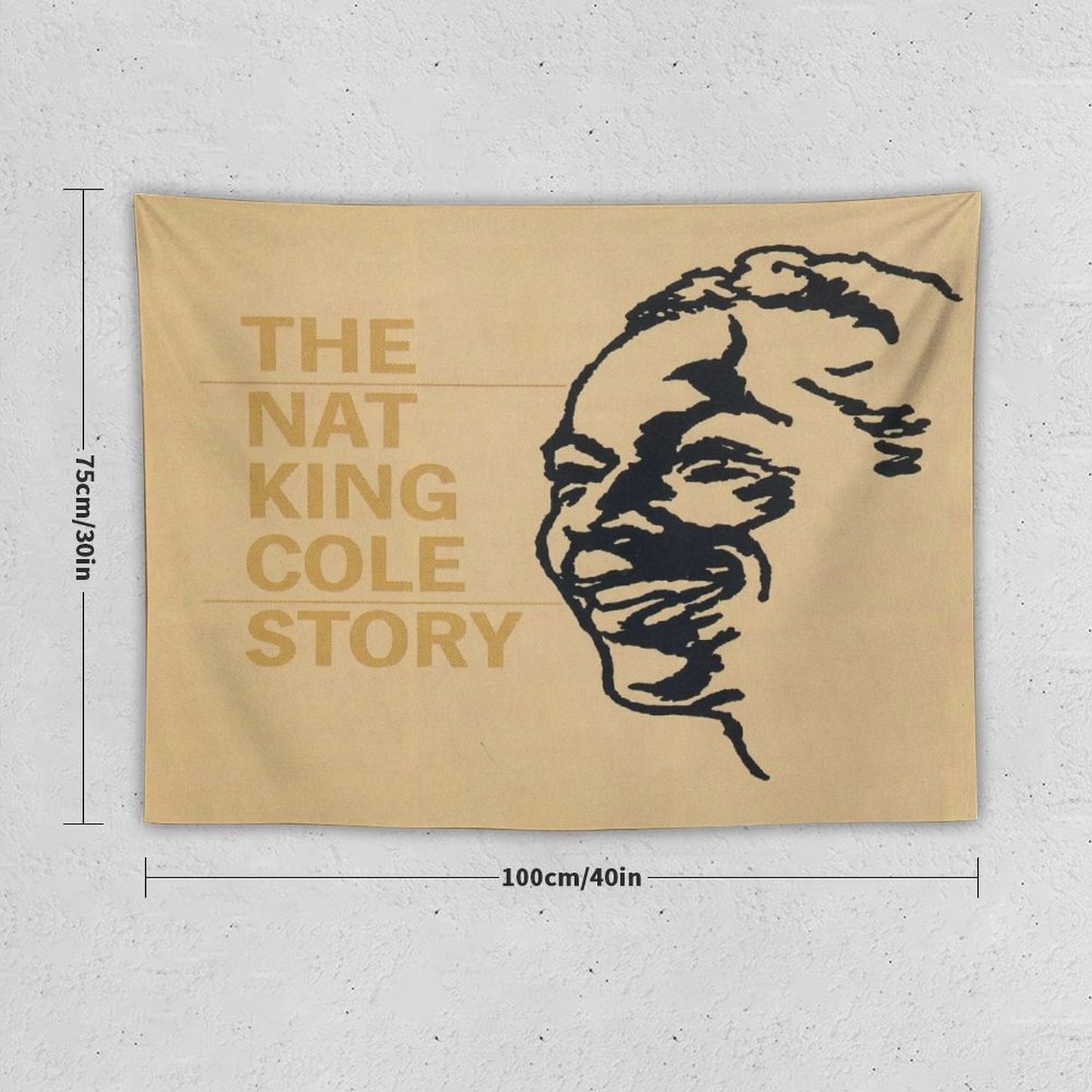 The Nat King Cole Story Tapestry