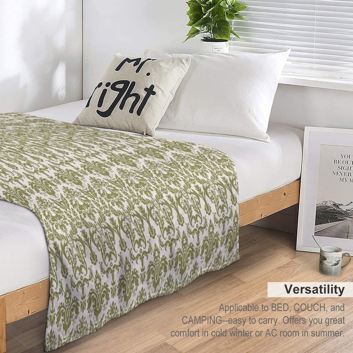 The Von Trapp Curtains (As Seen on Screen) Throw Blanket