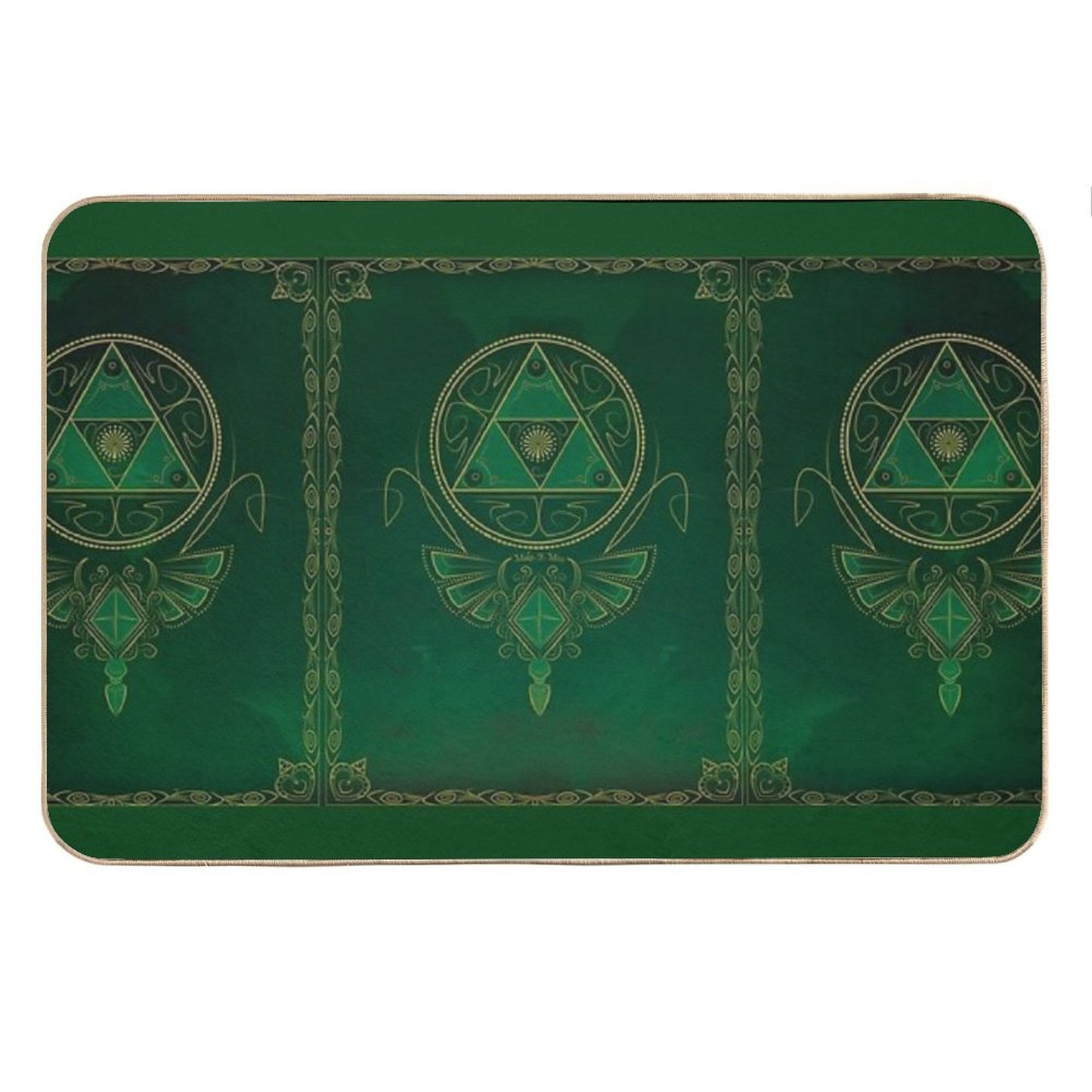 ~Green Courage~ Bath Mat