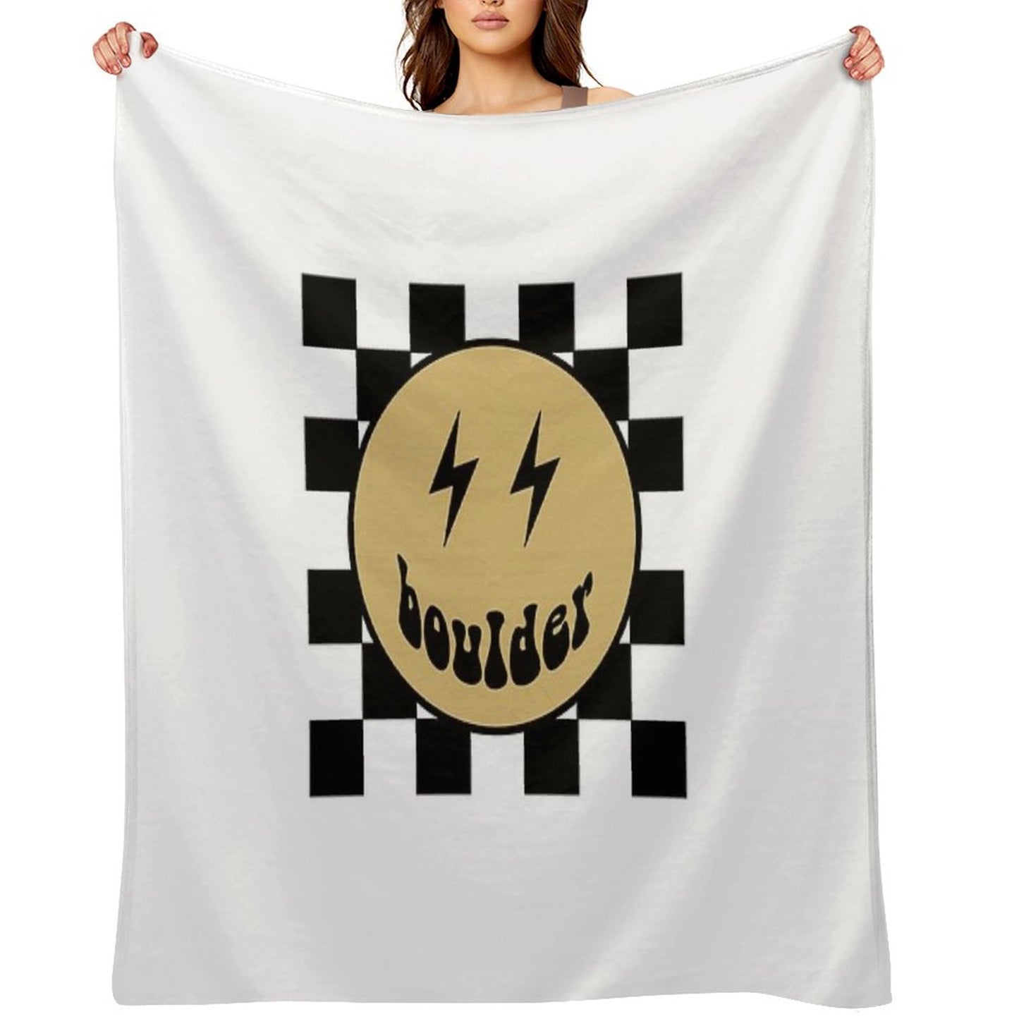 Boulder Throw Blanket