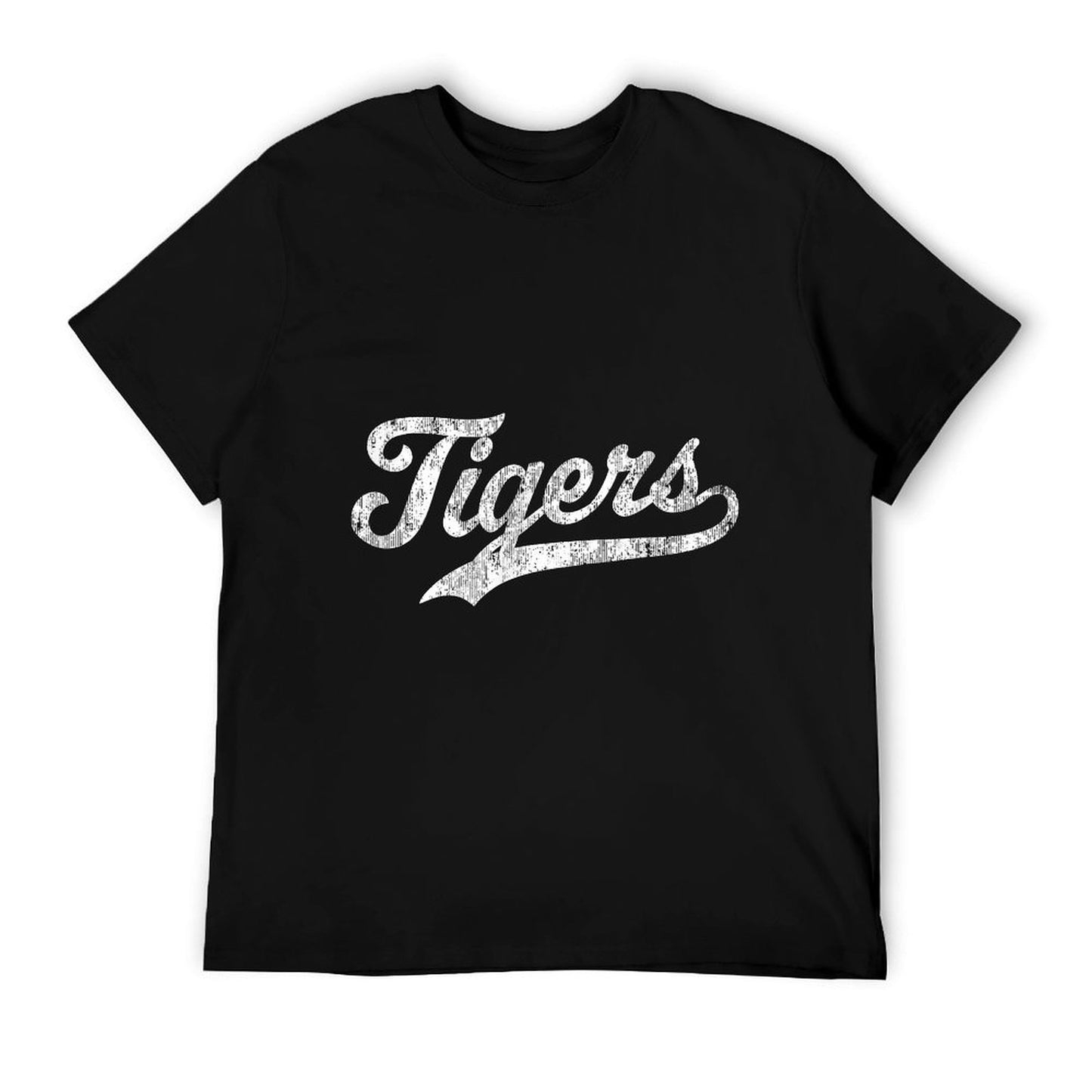 Tigers Mascot T Vintage Sports Name Design Tagless Design T-Shirt