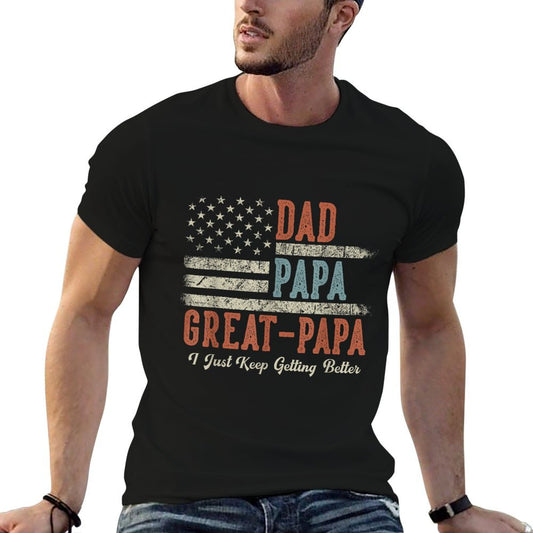 Gifts for Grandpa from Grandkids Dad Papa Great Papa T-Shirt