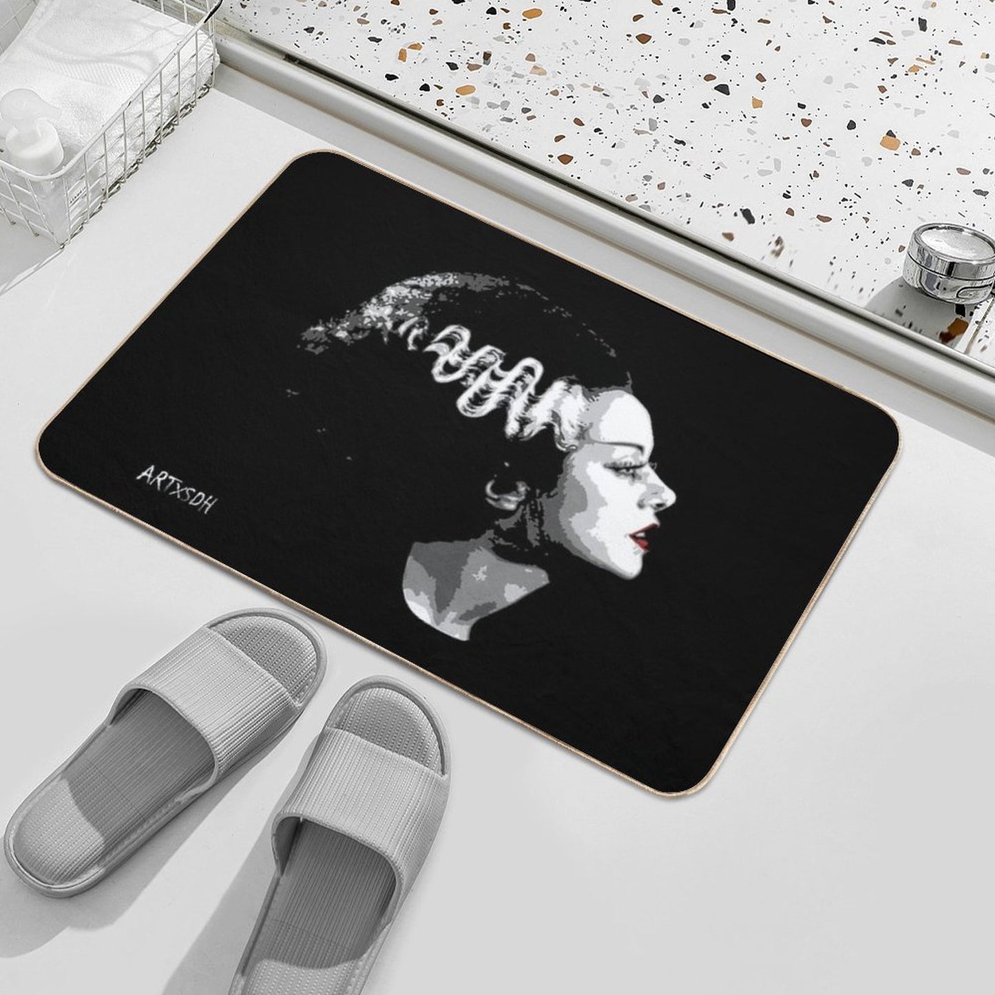 Bride of Frankenstein II Bath Mat