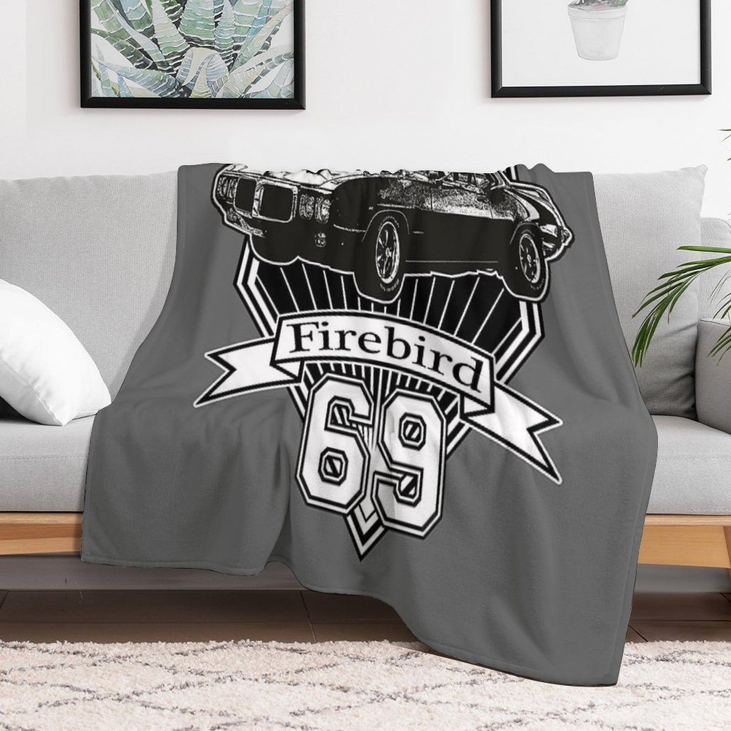 1969 Firebird Throw Blanket