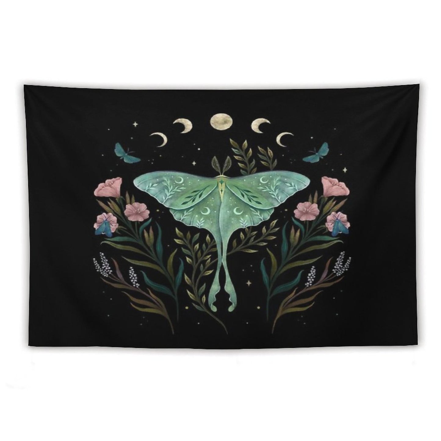 Luna And Forester Tapestry