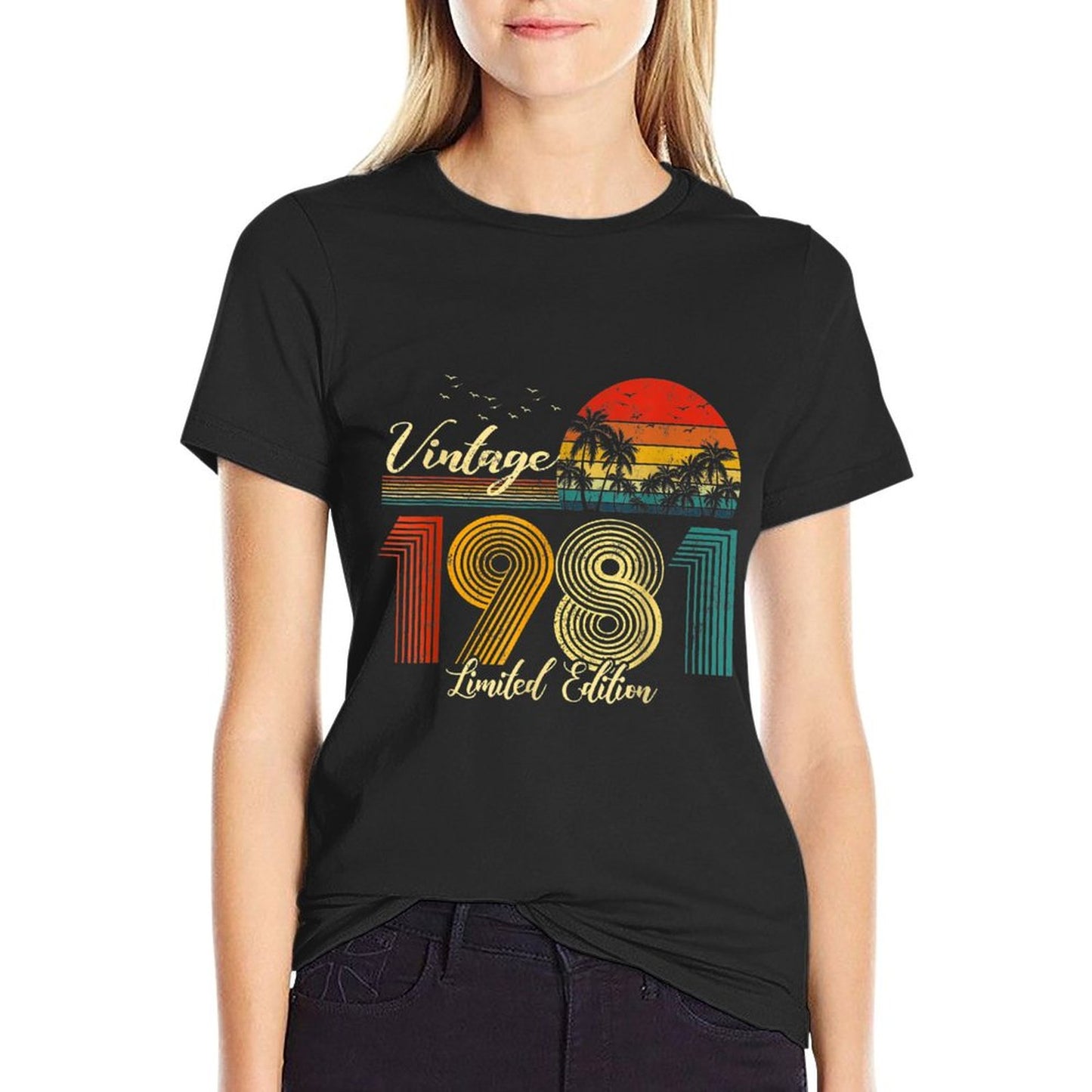 Vintage 1981 Limited Edition Men Women - 42 Birthday T-Shirt