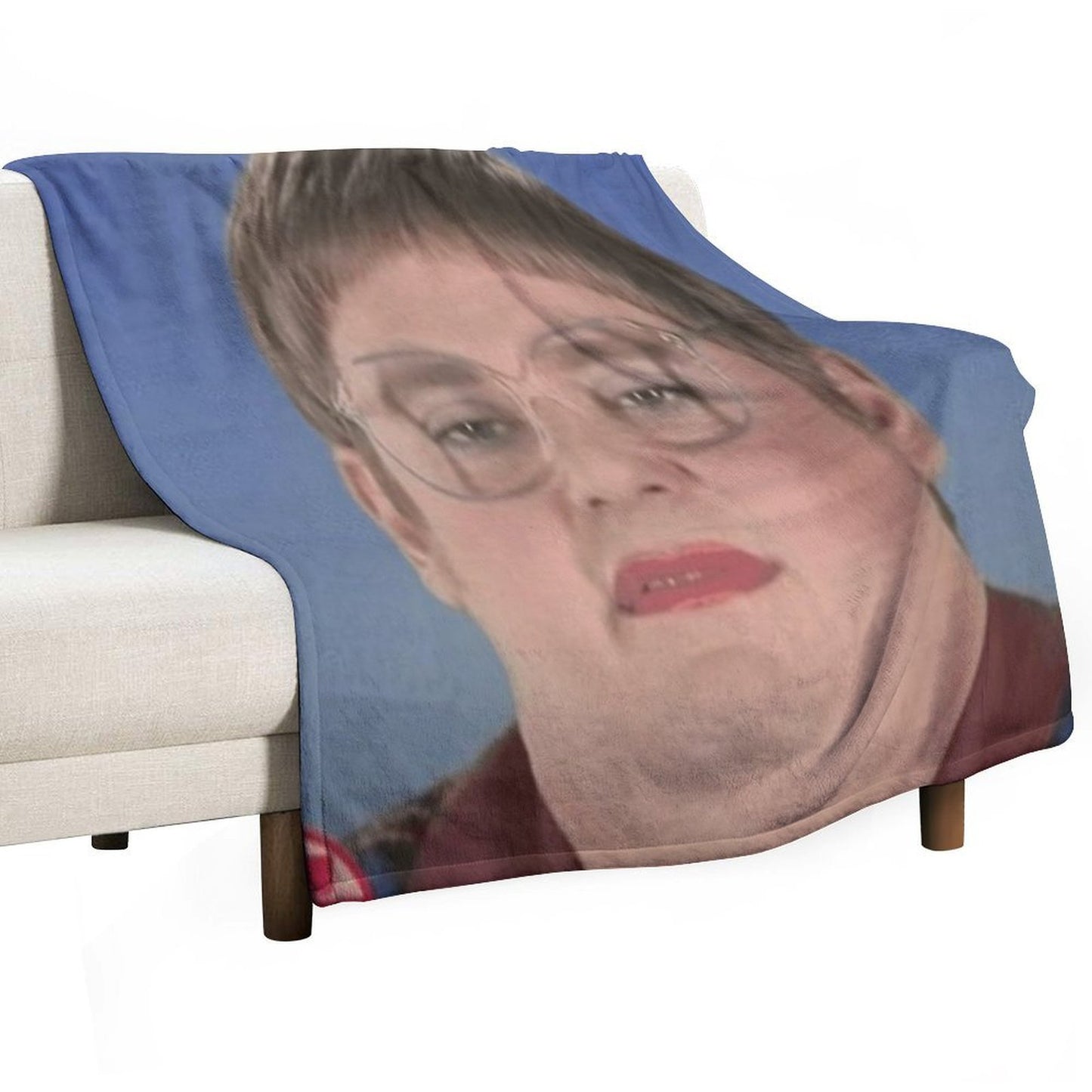 Tim And Eric News Throw Blanket
