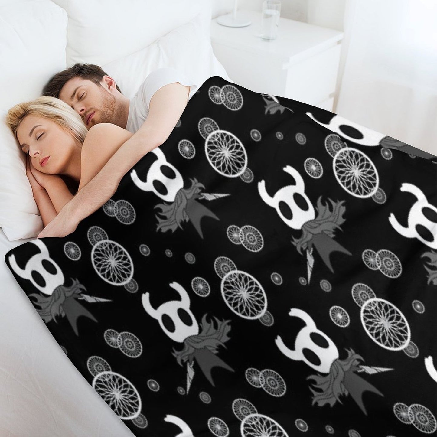 Hollow Knight Pattern Throw Blanket